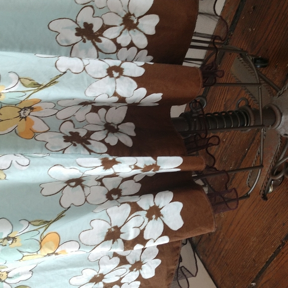 VINTAGE RETRO Cotton Halter Dress with Crinoline Toile Hem - Picture 3 of 9